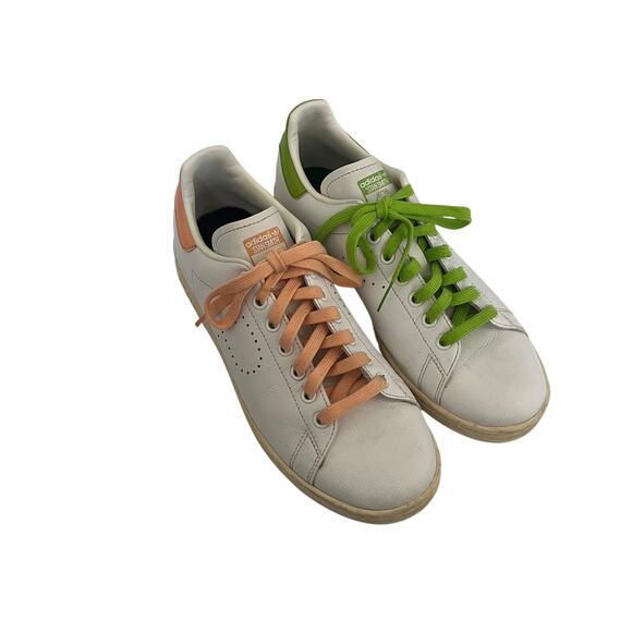 Adidas Stan Smith x Disney Miss Piggy Kermit Sneakers Men's 8 Pink & Green - Picture 5 of 12